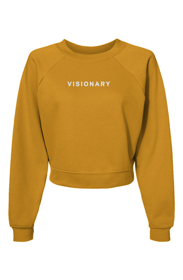 Womens Pullover Sweatshirt - Gold