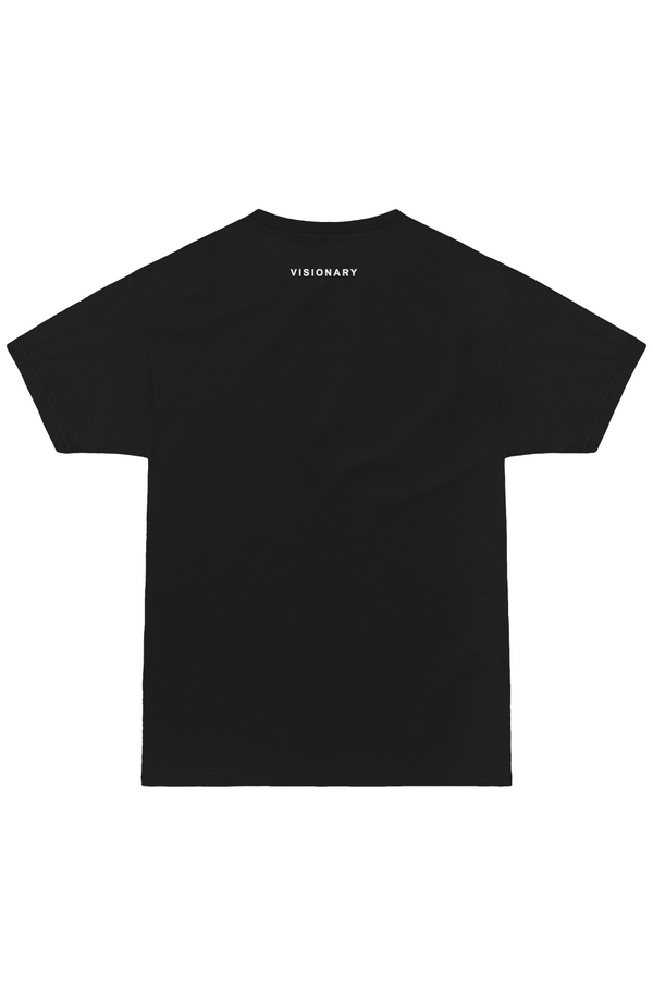 Afrovisions Text Curved T-Shirt