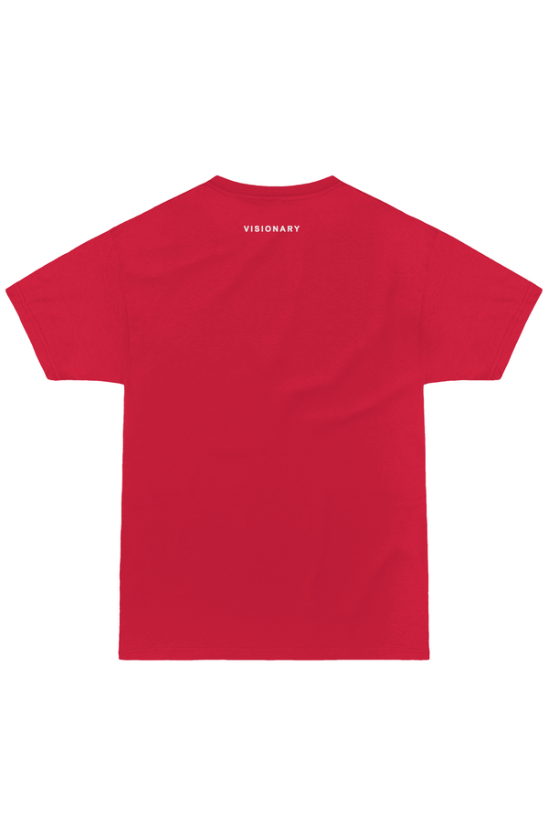 Afrovisions Text Curved T-Shirt