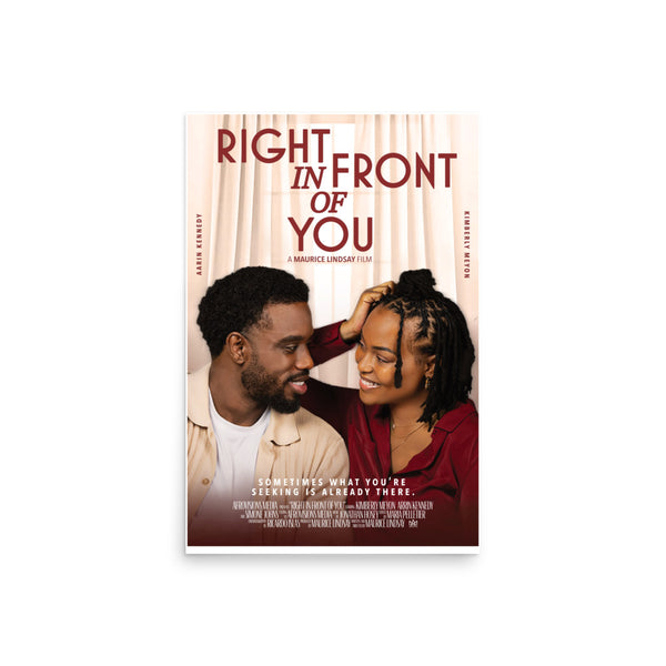 Right In Front of You Poster